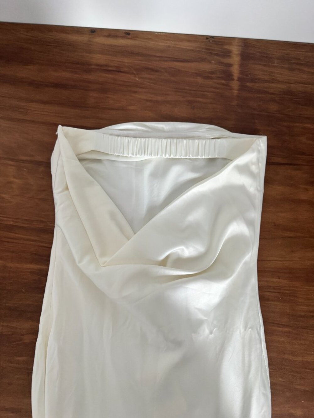 Peppermayo Strapless Maxi Dress - White/Pearl - Picture 5 of 8